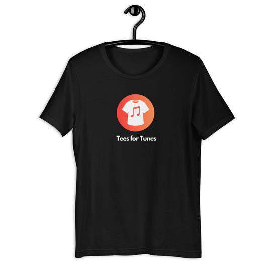 Tees For Tunes Logo Unisex T Shirt
