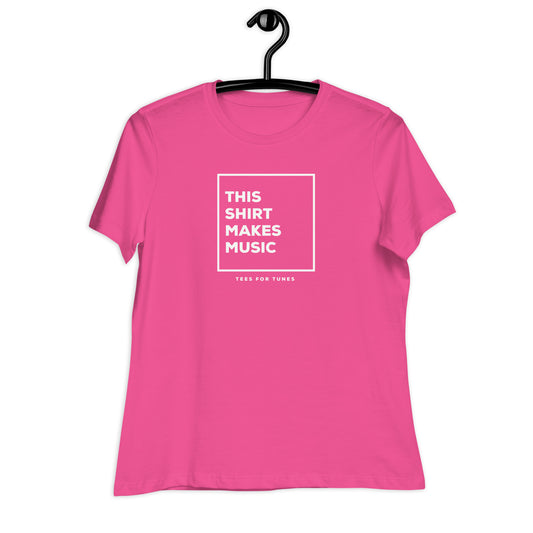 This Shirt Makes Music Colour Women’s T Shirt